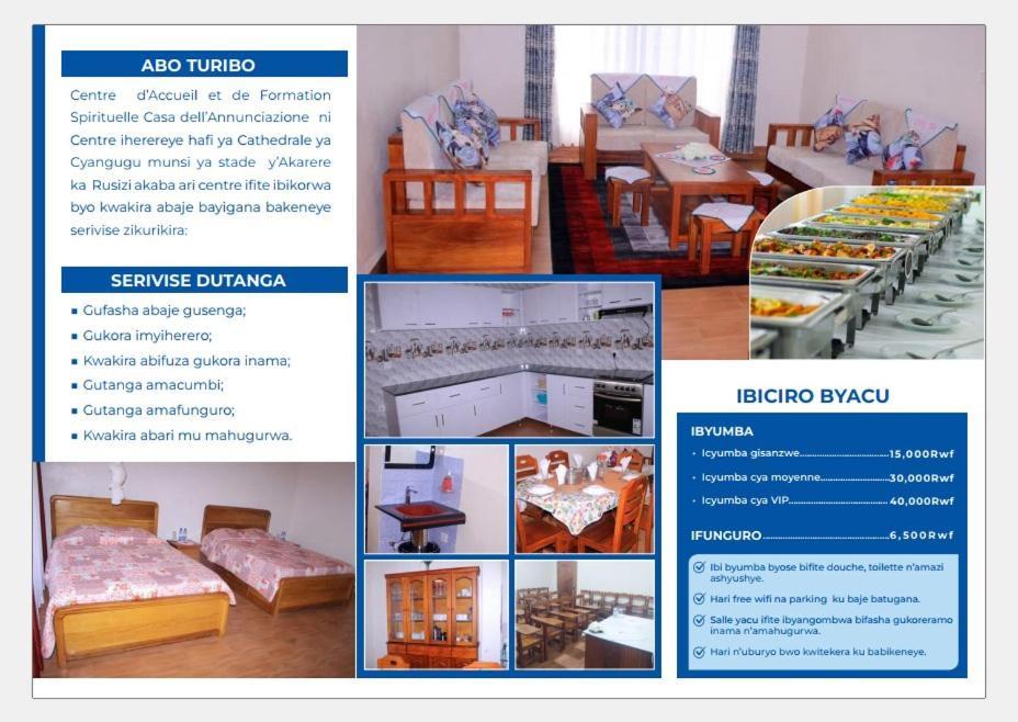 Centre D'Accueil Casa Dell'Annunciazione Rusizi- Kamembe- Cyangugu -Rwanda Bed and Breakfast Εξωτερικό φωτογραφία